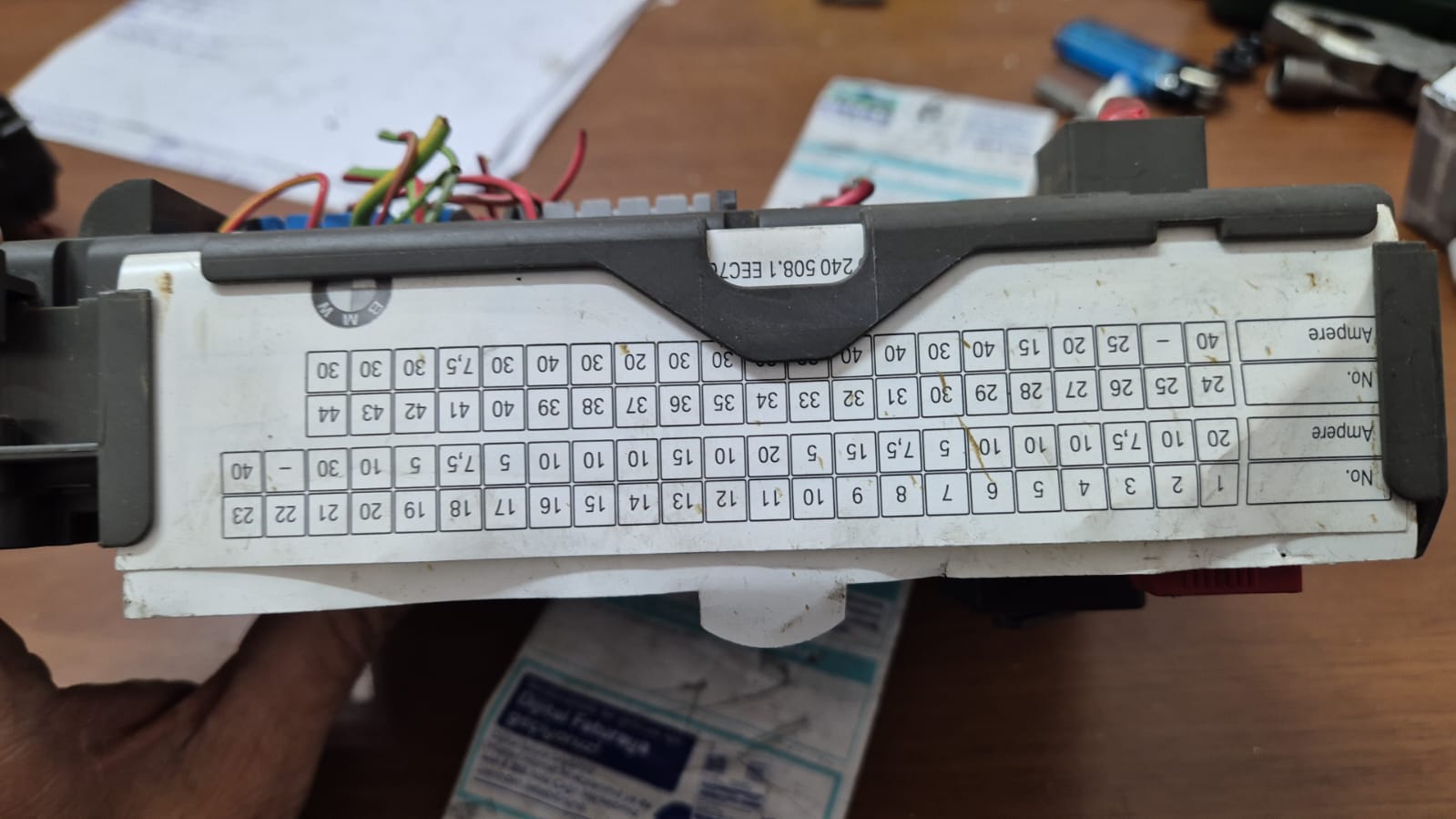 61.35 3456905-01 BMW Mini R56 Sigorta Kutusu Röle Ünitesi Modülü